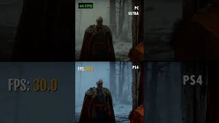 PS4 looks good vs ULTRA PC  God of War Ragnarök [upl. by Wolfgram]