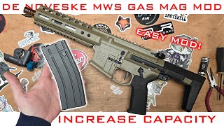 DE Noveske Ghetto Blaster MWS Magazine Gas Mod [upl. by Nemrak]