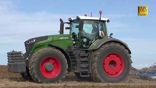 Bodenbearbeitung mit FENDT 1050 Vario Traktor und Köckerling Vector 620 CabView  Grubbern [upl. by Esch]