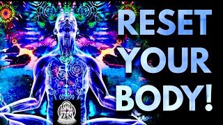 Meditation To Reset Your Body to Optimal Cellular State Cosmic Whole Being Regeneration 528Hz [upl. by Tur]