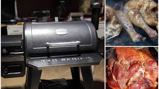 The Pit Boss Pro Series 850 Pellet GrillUnboxingPriming First Start Burn Off amp Review [upl. by Aivle]