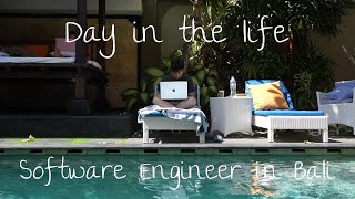 Day in the life of a frontend software engineer  remote in Bali [upl. by Ennahoj]