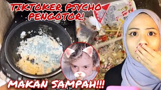 TIKTOKER PALING PSYCHO DIA MAKAN SAMPAH 😭 MENJIJIKKAN [upl. by Ifok610]