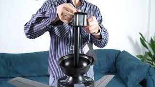 How To Install Black Vintage Ceiling Fan [upl. by Adneram]