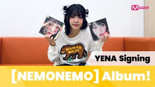 Mwave shop This is how YENA Signed NEMONEMO Album💿 [upl. by Mandle]