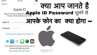 Kya Aap jante he ki Apple ID ka password bholne se aapke iPhone is ka kya hoga 🤔 [upl. by Anaiek]