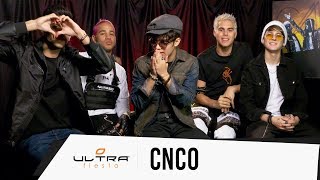 Entrevista CNCO  CNCO WORLD TOUR el primer concierto que asistieron y Llegaste Tu [upl. by Ydnil]