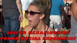 Sulfur Hexafluoride Voice Change Prank Public Pranks S01E07 [upl. by Carena935]