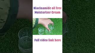 Niacinamide oil Free Moisturizer Cream in tamilBusiness Formulation shorts [upl. by Eelnayr]