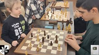 Tweedledum 1459 vs S Garibyan 1443 Chess Fight Night CFN Blitz [upl. by Yaron]