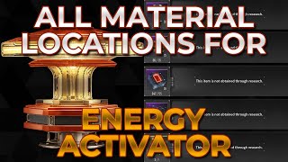 Fastest Way To Farm Energy Activators in The First Descendant [upl. by Dalia104]