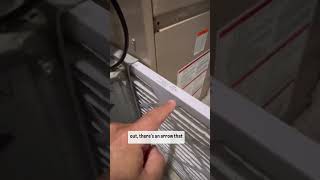 Simple Furnace Filter Installation Tutorial homeinspectiontips homemaintenancetips furnace diy [upl. by Breh]