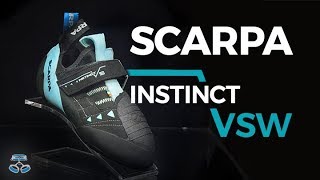 Scarpa Instinct VSW climbing shoe  2019 [upl. by Det]