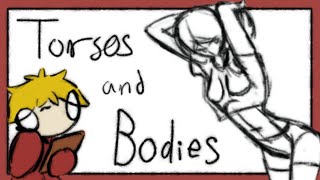 Lil guy Teaches you How to Draw Torsos and Bodies [upl. by Lada]