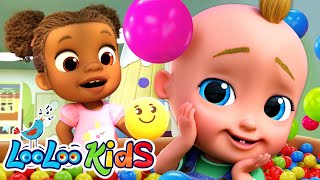 😊😞Feelings and Emotions Song for KIDS from LooLoo Kids Nursery Rhymes [upl. by Nedrud]