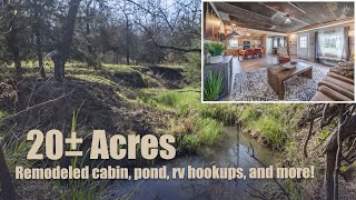 20 acre getaway with remodeled cabin  Kansas hunting property [upl. by Elesig]