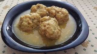 Albondigas a la Cordobesa  Recetas de Cocina  TuCocinaEnCasa [upl. by Ronni]