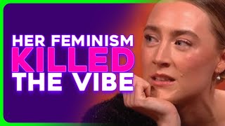 Saoirse Ronan DESTROYED The Vibe With One Feminist Statement [upl. by Atalaya]