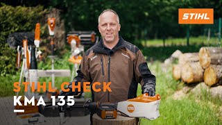 STIHL Check  Kombimotor KMA 135 R [upl. by Zerlina]