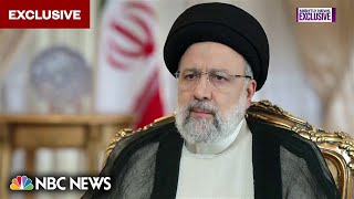 Exclusive Iranian President Raisi speaks about prisoner exchange and protest crackdown [upl. by Joya837]