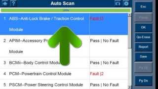 focus ajuste sensor de la direccion u0401 u0428 configuracion del sensor angulo de giro [upl. by Klenk]