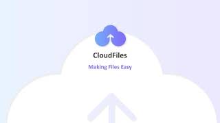 CloudFiles 2minute Introduction [upl. by Mauricio466]