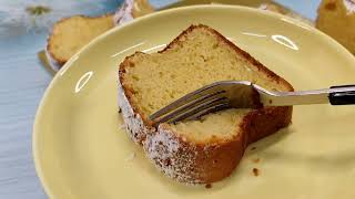 Whipping cream cake Easy recipe no butter or oil [upl. by Eelir]