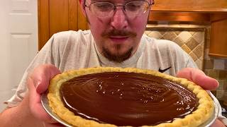 ASMR  Cooking Chocolate Pie [upl. by Alfonzo783]