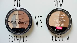 Wet N Wild Contour Palette Formula Comparison [upl. by Lahsiv]