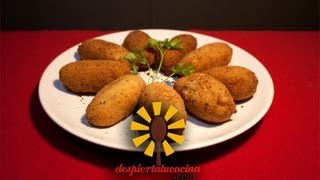 Cómo preparar Croquetas de Roquefort y Cebolla [upl. by Addam520]