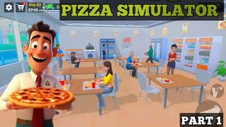 PIZZA 🍕 SIMULATOR SHOP GAMEPLAY gaming [upl. by Nnayram]