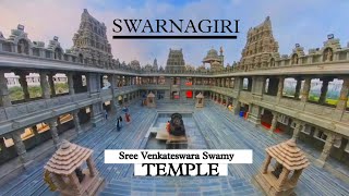 BIGGEST VENKATESWARA SWAMY TEMPLE IN TELANGANA  SWARNAGIRI  Sree Venkateswara Swamy Temple [upl. by Ajnat]