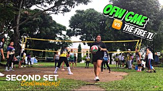 Part 2  OFW GME 🆚 THE FIRE TL kogame kinaya Ng bota 🤣 sportsg volleyball ofwlifesg ofwgmewin [upl. by Murdocca]