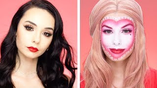 Valentines Day Makeup Tutorials Beauty Hacks and Gift Ideas  Holiday Life Hacks by Blossom [upl. by Lizette632]