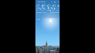 YoWindow by RepkaSoft  weather forecast app for Android and iOS [upl. by Mojgan]