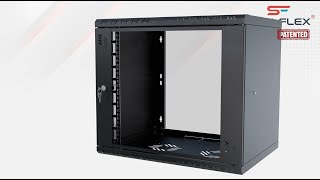 NL Netwerkkast RACK Standard 19 9U 400 glas zwart [upl. by Edaj401]