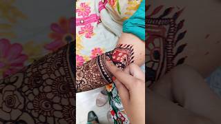 😱Peeling offpeeloff peeling mehndidesign bridalmehndidesign bridaltutorial shorts viralshorts [upl. by Suinotna]