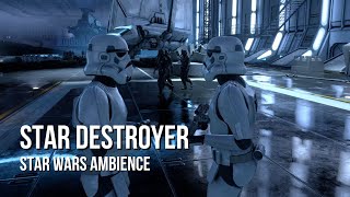 Stormtroopers on Duty  Star Wars Ambience  Inaudible Chatter Hangar Sounds No Music [upl. by Aisile155]