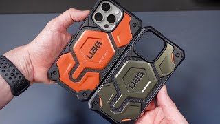 UAG Monarch Pro amp Monarch iPhone 15 Pro Max Cases Up Close [upl. by Gnos]