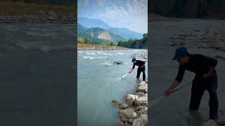 Fishing at 8 Degrees Celsius 🥶🏔️ FishingCommunity FishingVideo SaltwaterFishing [upl. by Slein458]