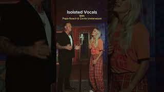 Isolated Vocals  Papa Roach with carrieunderwood [upl. by Aeila]