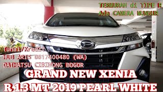 XENIA R STD 2019  DAIHATSU GRAND NEW XENIA R MT 13 PUTIH MUTIARA 2019  INDONESIA [upl. by Papst645]