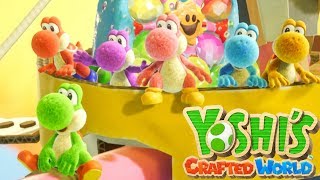 Yoshis Crafted World  Full Game Walkthrough [upl. by Silvano535]