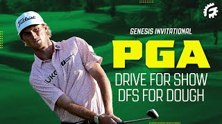 DRAFTKINGS PGA DFS FIRST LOOK THIS WEEK Genesis Invitational [upl. by Aney149]