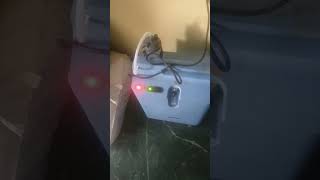 Philips oxygen concentrator Red light and yellow light mechine problem [upl. by Fraya]