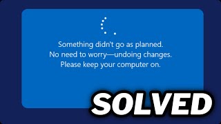 FIXED “Something didn’t go as plannedquot error in windows 1011 [upl. by Aerdnac820]