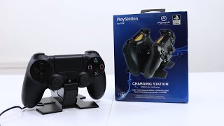 PS4 Controller Charging Dock  Unboxing First Look amp Setup [upl. by Pincas]