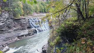 Lower Falls at Letchworth State Park in NY [upl. by Roberson176]