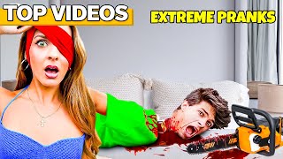 Most INSANE PRANKS TO SISTER FREAK OUT  Brent Rivera [upl. by Aoniak378]