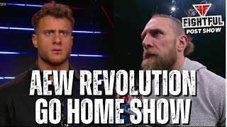 AEW Revolution Go Home Show  AEW Dynamite March 1 2023  SRS amp Alex Podcast [upl. by Niwhsa850]